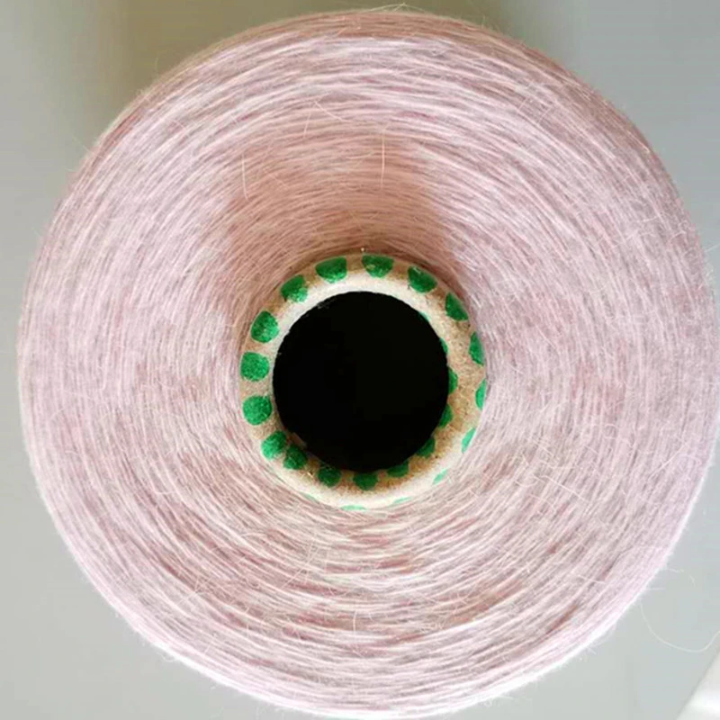 Angora yarn pink 1
