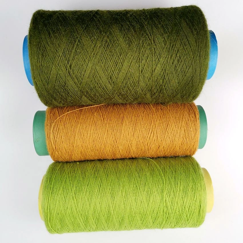 Wool carpet yarn 22