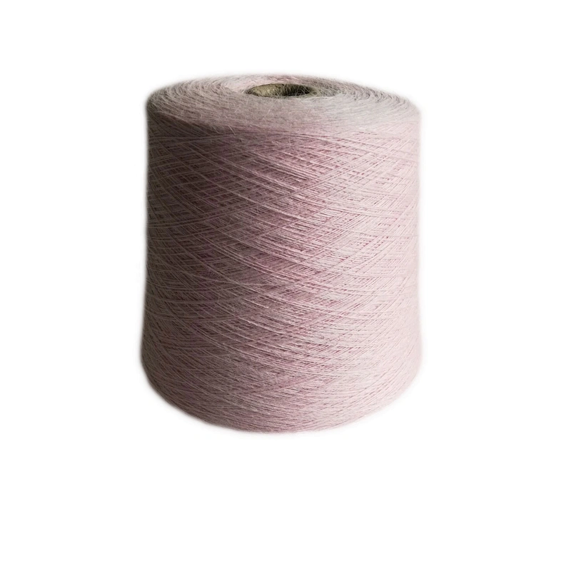 Knitting angora yarn for hat