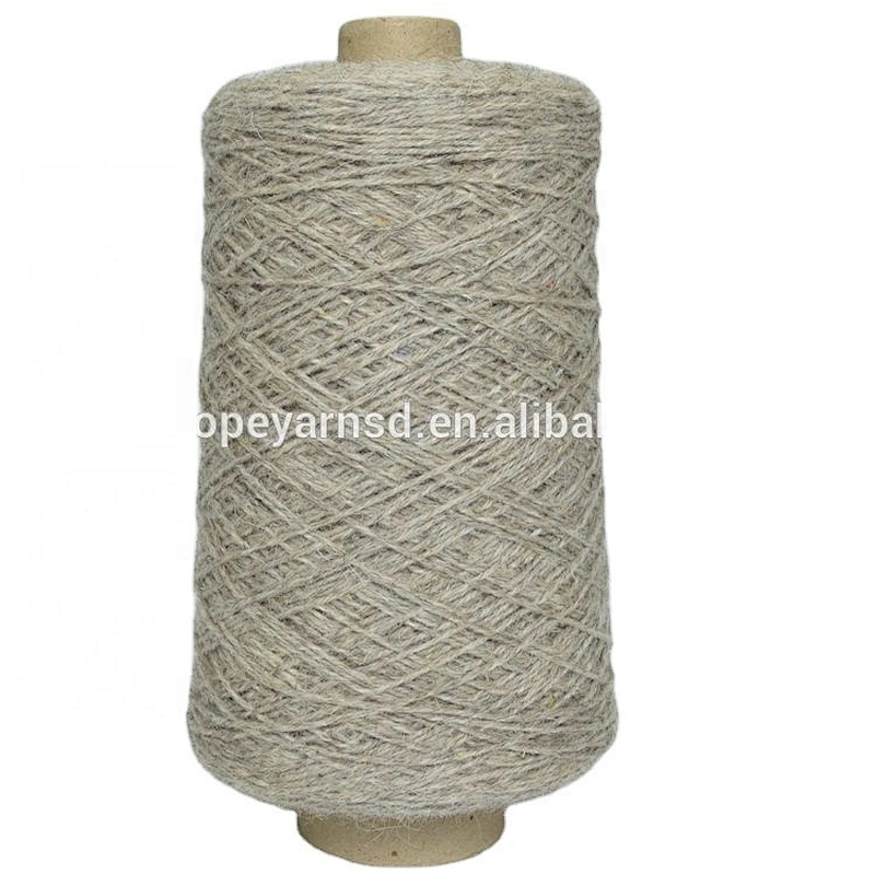 Factory multi color handmade knitted nylon Australian wool yarn