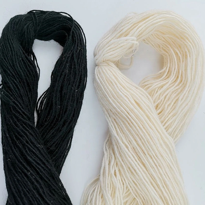 carded wool yarn for carpets rugs tiles