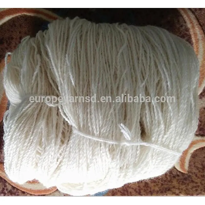 80 20 wool dyeable polyester blended yarn for carpet