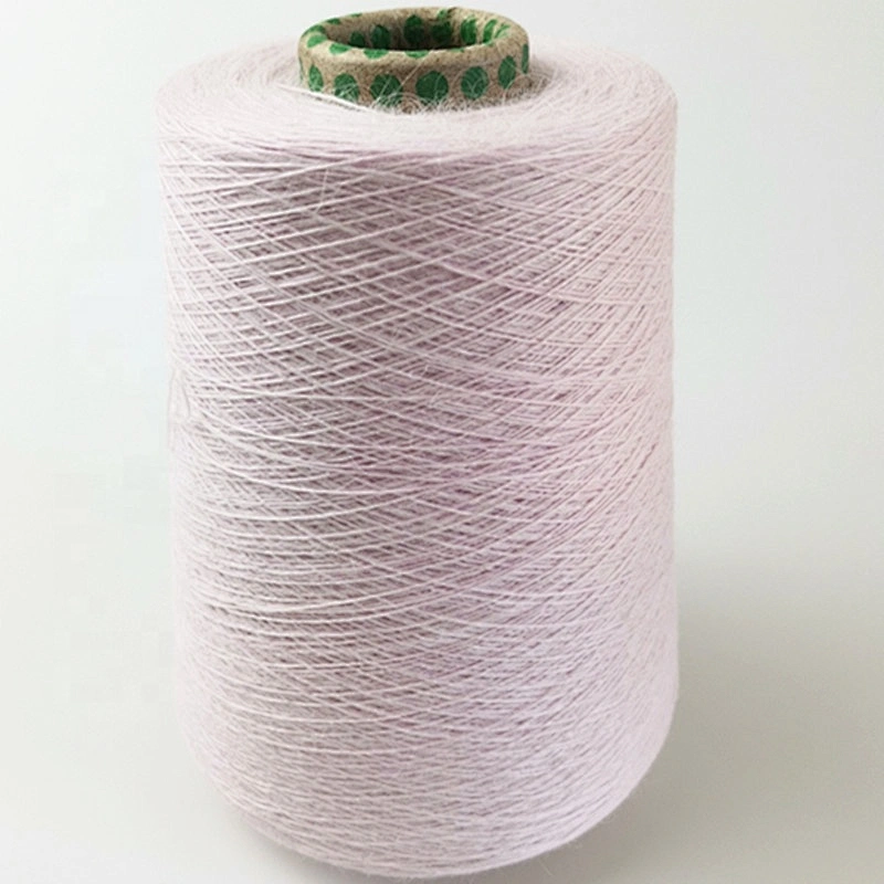 15% angora rabbit fibre wool viscose blended yarn
