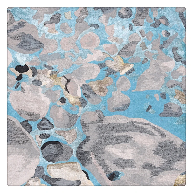 2020 new design chinese carved wool rugs