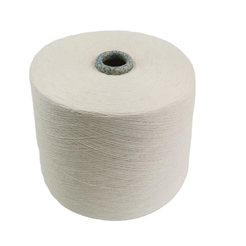 Hot sell carded combed 30%hemp 70% cotton blended hemp cotton yarn