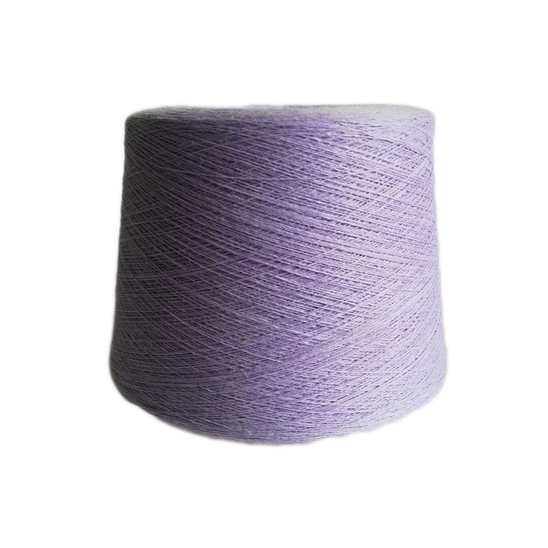 Factory multi color handmade knitted nylon Australian wool yarn