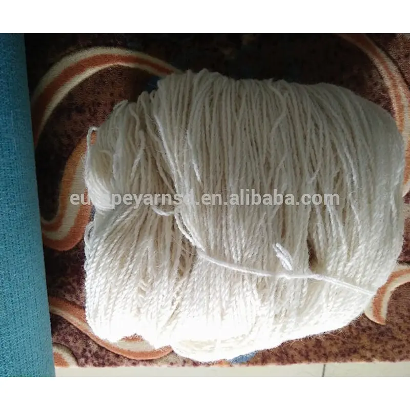 80 20 wool dyeable polyester blended yarn for carpet