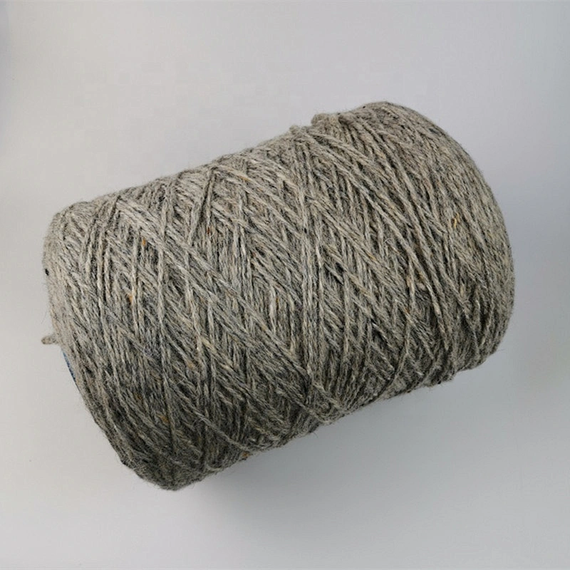 New design fancy carpet felted color new zealand wool yarn