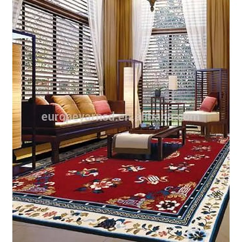 Best sell hand tufting wool carpet bulky yarn