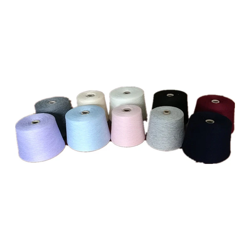 Angora blend nylon weaving yarn