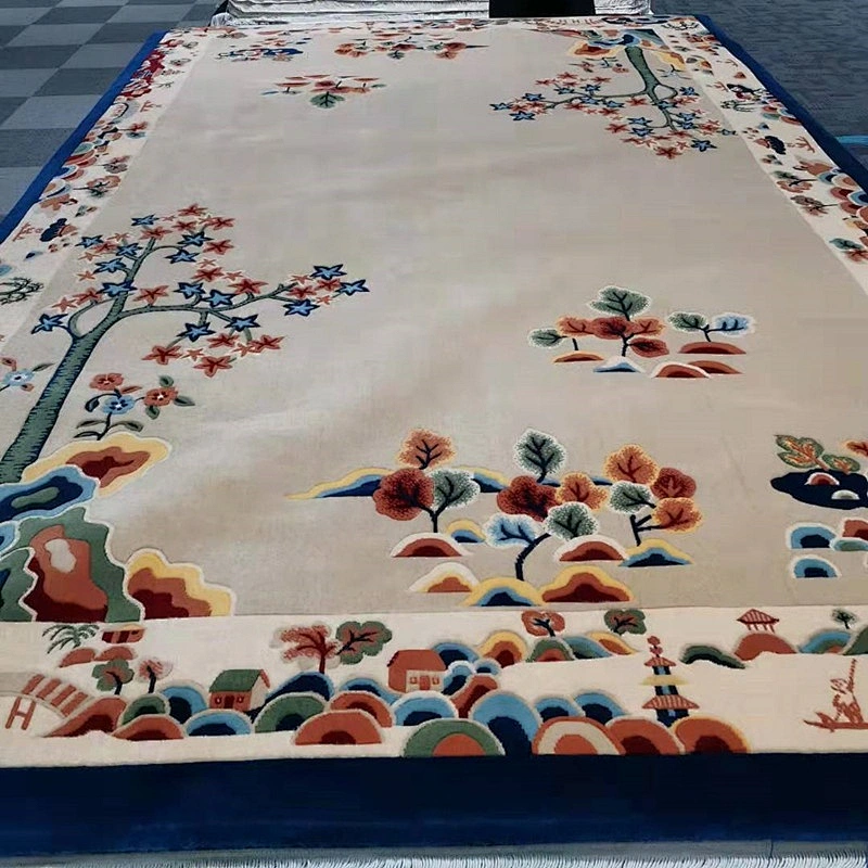 2021 new design new technology wilton carpets woven wool rugs