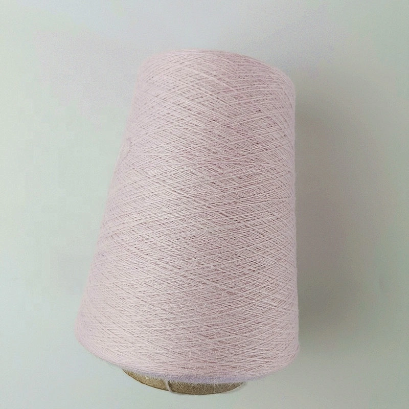 Colorful 15% angora rabbit wool blended hats yarn