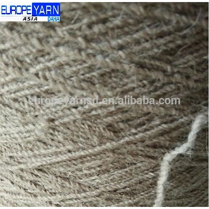 Wool polyester pp frieze dyed yarn for carpet