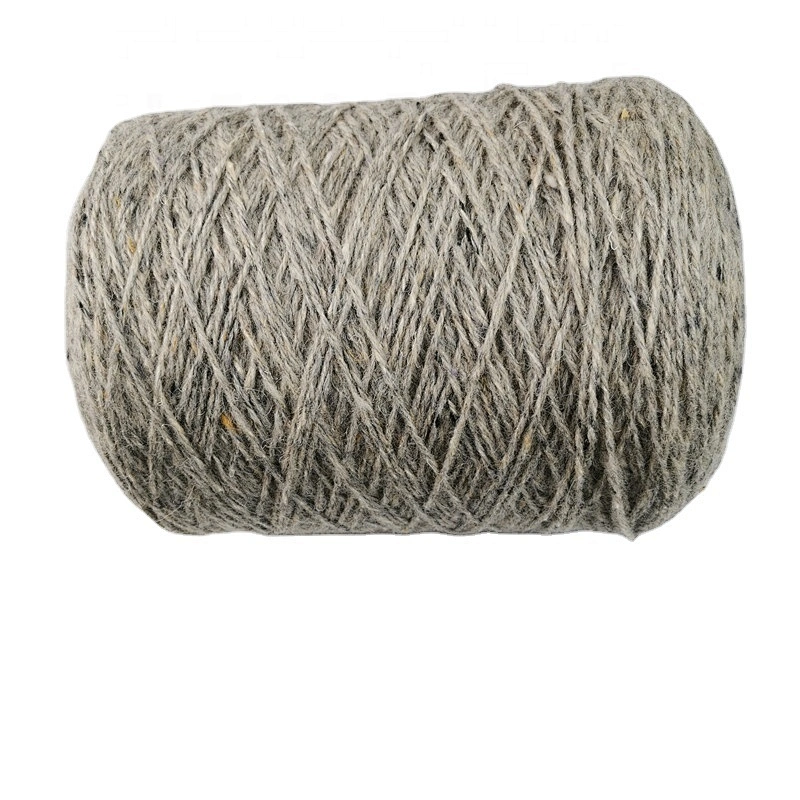 New design fancy carpet felted color new zealand wool yarn