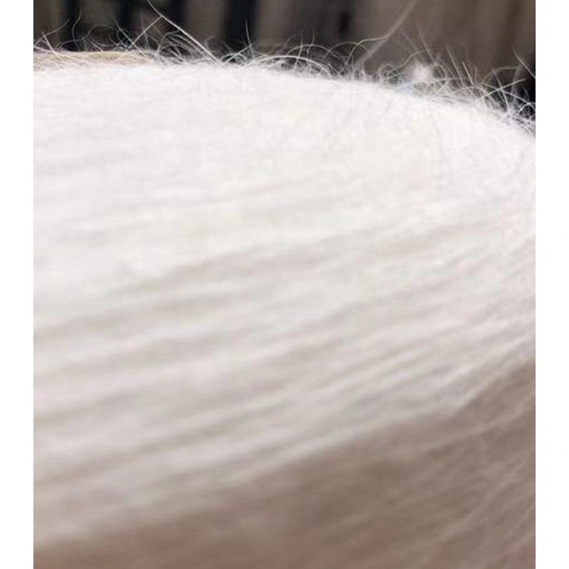 Machine Knitting hats shawls nylon angora rabbit wool blended yarn