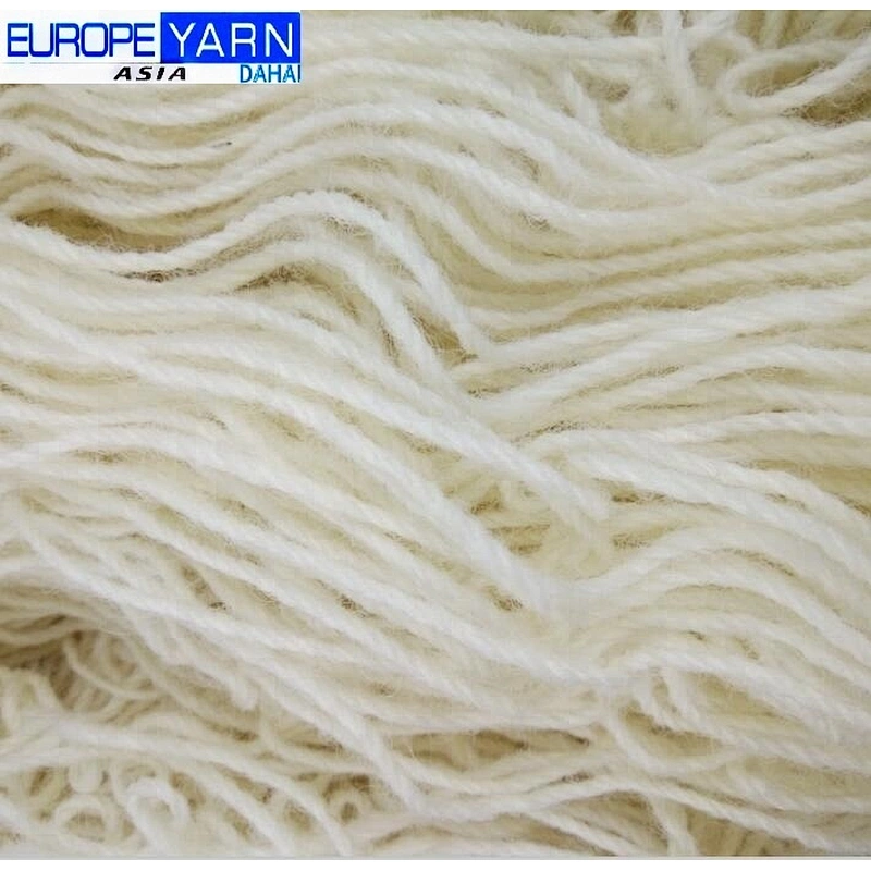 Dyed 100% China wool hand tufted carpet yarn