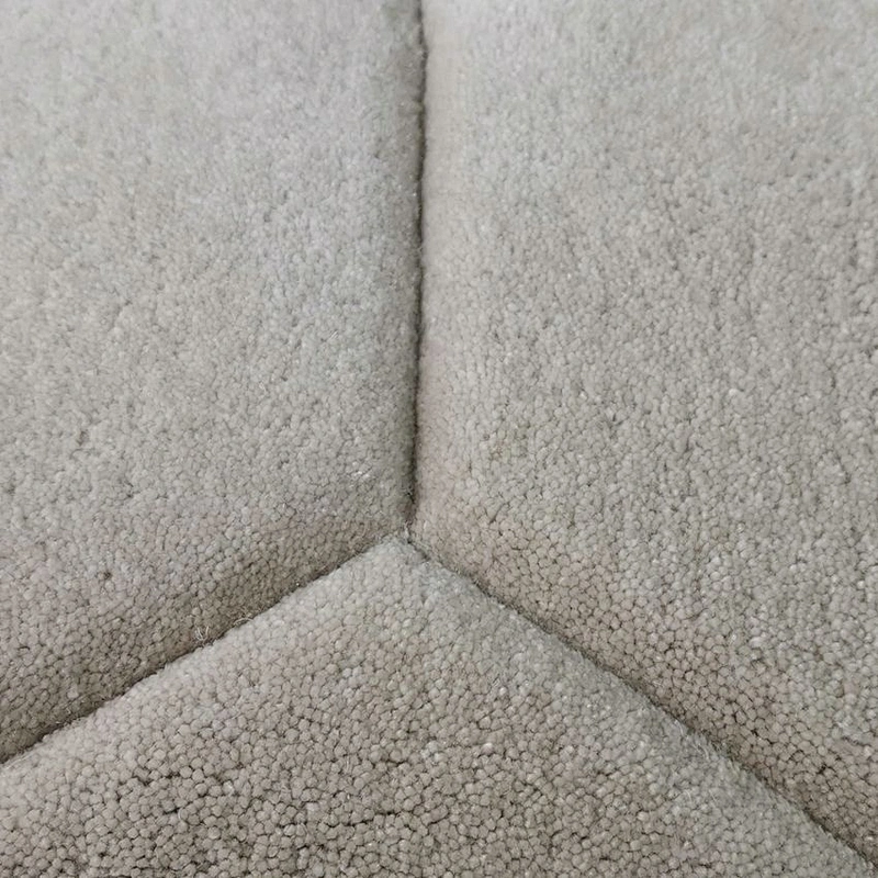 2020 new design long pile 100% wool shaggy rugs