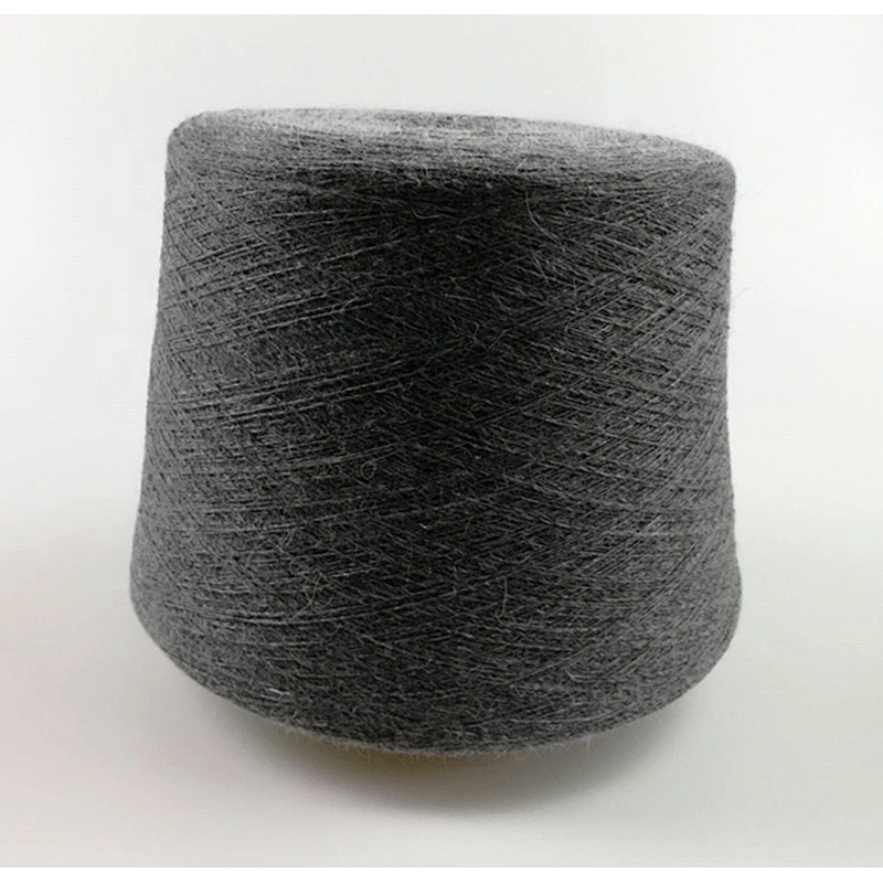 10% angora wool nylon blended hats yarn