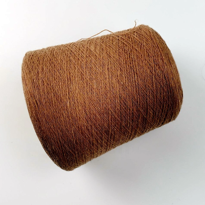 Wholesale natural ring spun hemp bamboo blended yarn