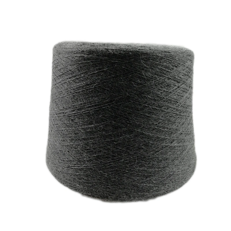 20% angora rabbit fibre viscose blended angora wool yarn