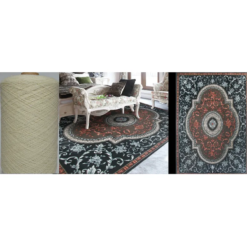 Factory direcet well Polyester wool blended Yarn For Carpet good prices