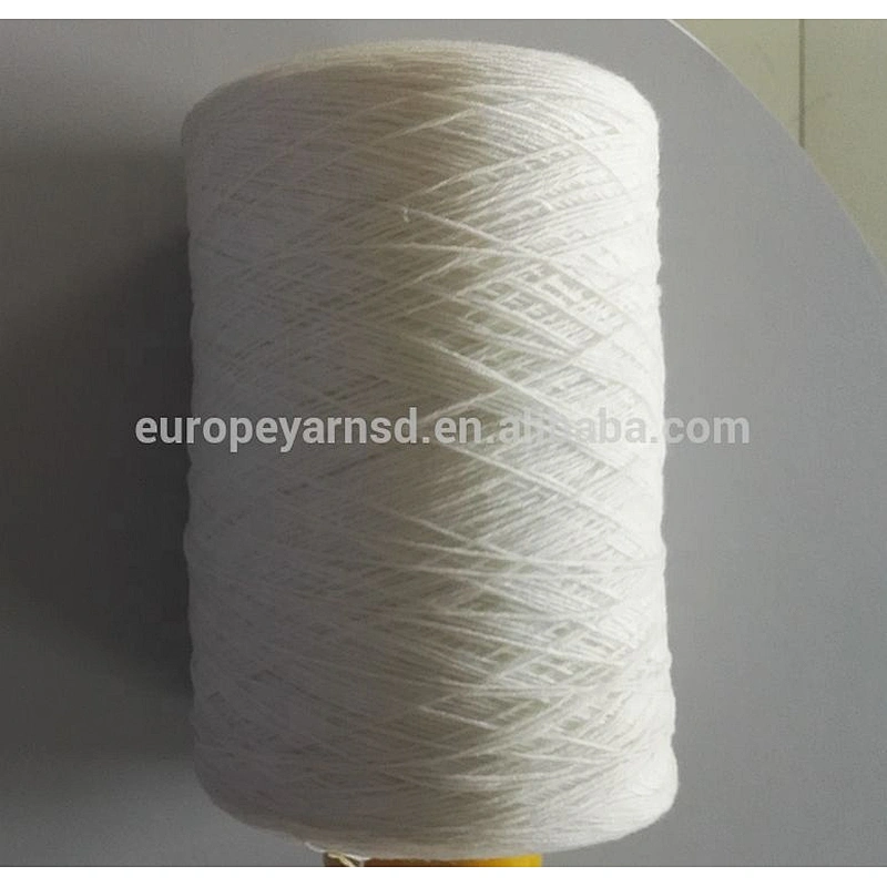 High tenacity polyester ring spun yarn