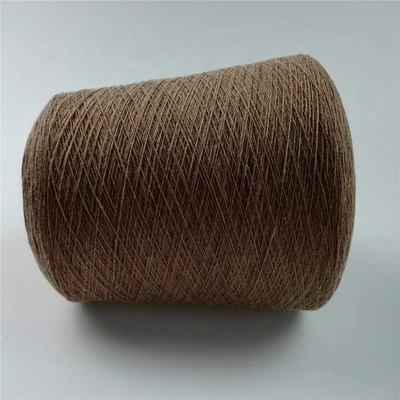 Wholesale natural ring spun hemp bamboo blended yarn
