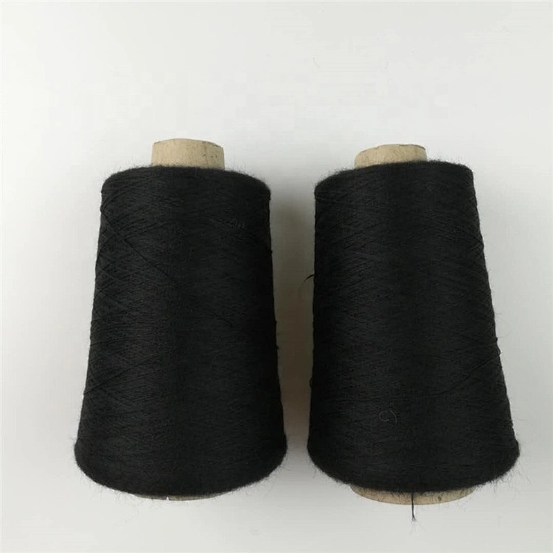 Multi colors custom angora blended rabbit wool yarn
